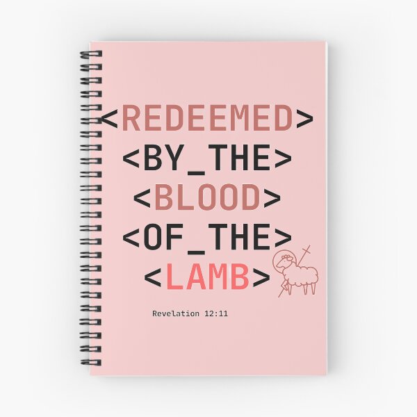 Item preview, Redeemed by the blood of Christ designed and sold by ChihbyCharity.