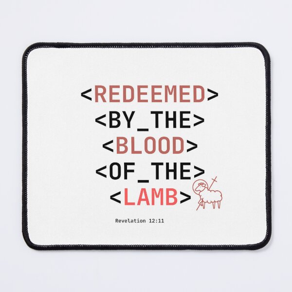 Item preview, Redeemed by the blood of Christ designed and sold by ChihbyCharity.