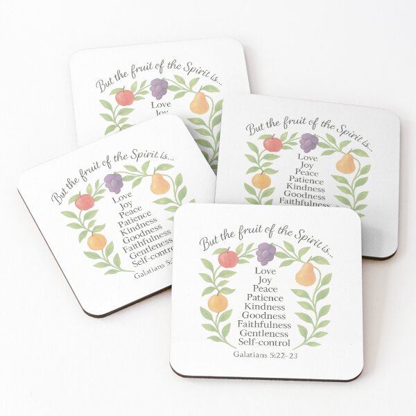 Item preview, Fruit of the Spirit – Galatians 5:22–23 Bible Verse Christian Art | Faith & Spiritual Growth Design designed and sold by SoulThread Studio.