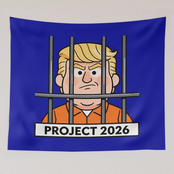 Item preview, Anti Trump Project 2026 No Kings Anti Maga  designed and sold by GaffaDesigns.