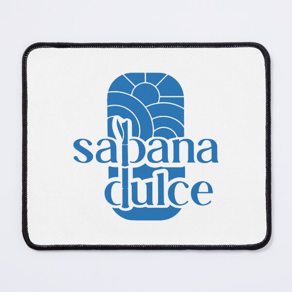 Item preview, Sabana Dulce Blue Stained Glass Style Graphic Logo designed and sold by Terbnsui.