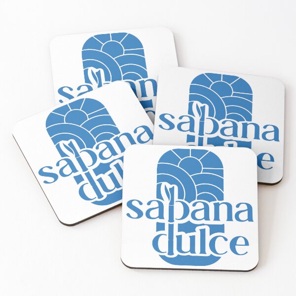Item preview, Sabana Dulce Blue Stained Glass Style Graphic Logo designed and sold by Terbnsui.