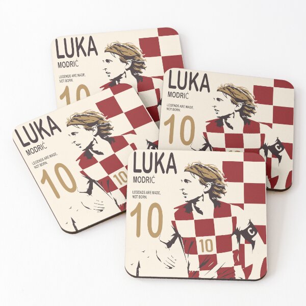 Item preview, Luka Modrić Croatia Football Legend Print designed and sold by Studio pod Burom.
