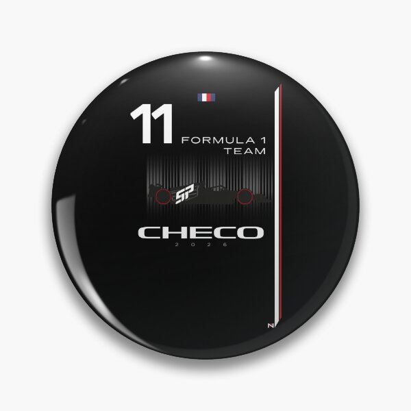 Item preview, CHECO PEREZ, THE TEAM Formula 1 DARK designed and sold by MUNZdesign.