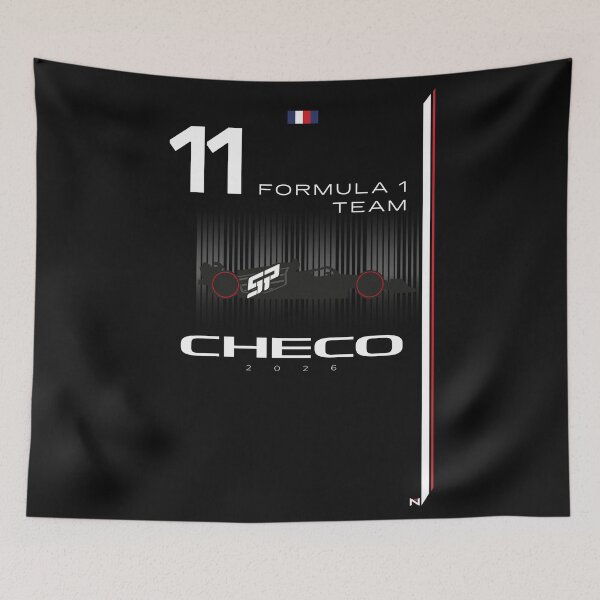 Item preview, CHECO PEREZ, THE TEAM Formula 1 DARK designed and sold by MUNZdesign.