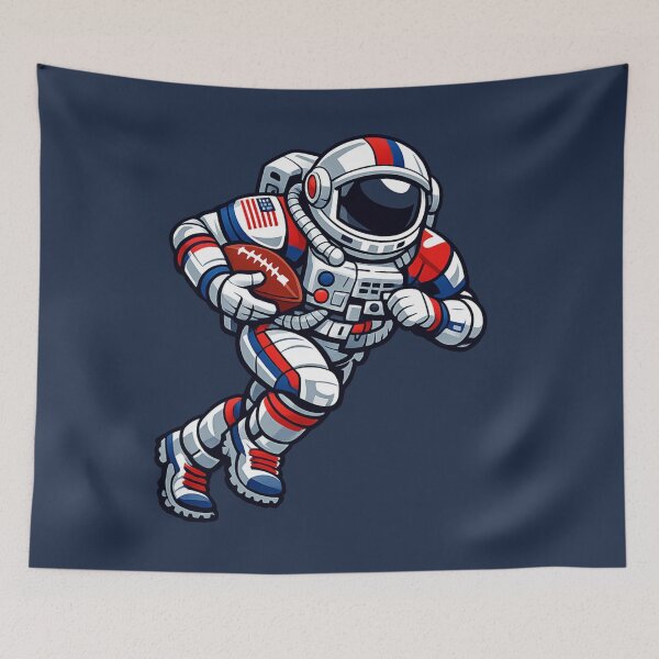 Item preview, Football Astronaut designed and sold by BROHLine Studio.
