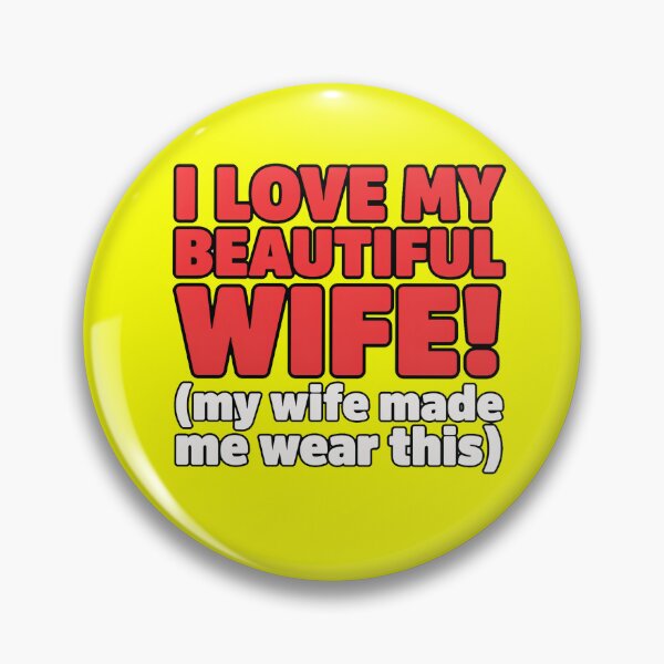 Item preview, I Love My Beautiful Wife designed and sold by Tiny Rage Crea.
