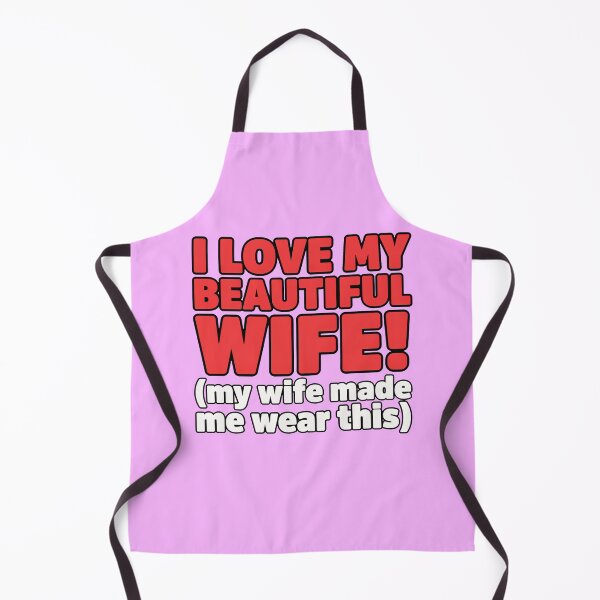 Item preview, I Love My Beautiful Wife designed and sold by Tiny Rage Crea.