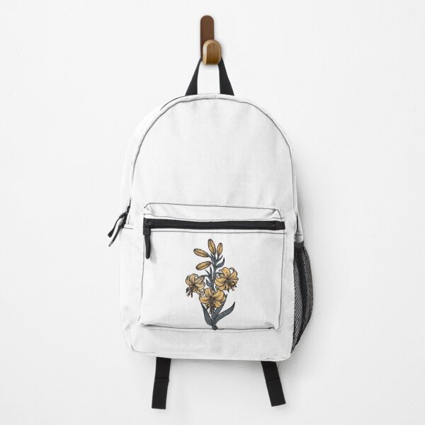 Item preview, Vintage Golden Lily - Moody Botanical Line Art designed and sold by Dzblack.