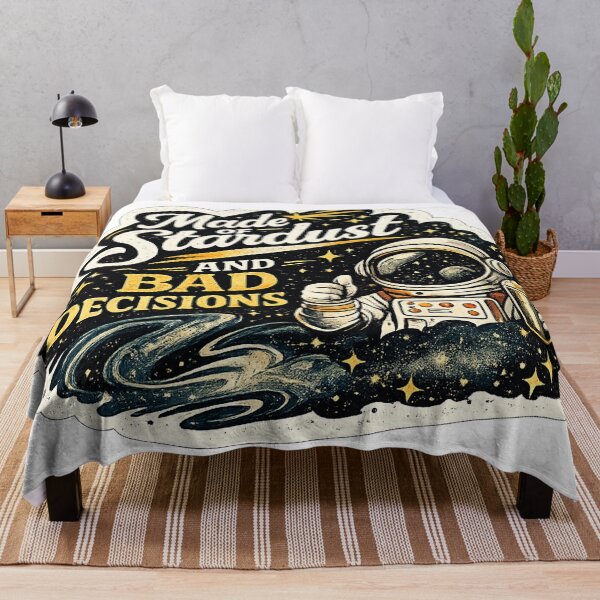 Item preview, Made of Stardust and Bad Decisions designed and sold by AbstractAnom.
