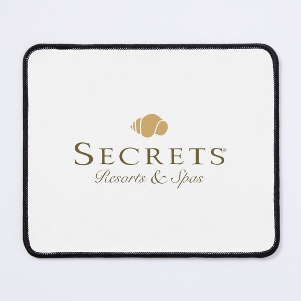 Item preview, Secrets Resorts and Spas Elegant Gold Seashell Logo designed and sold by Terbnsui.