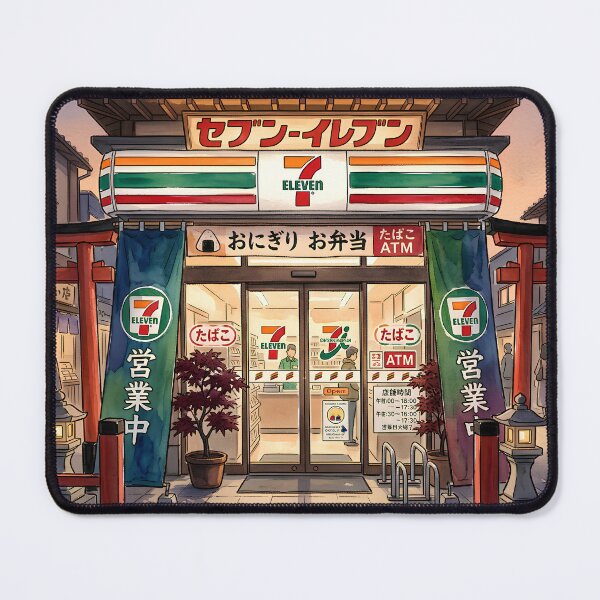 Item preview, convenience store Japan designed and sold by smoochugs.