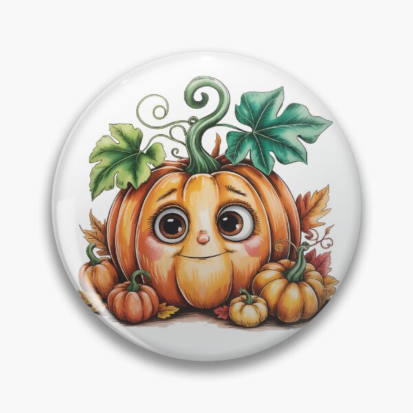 Item preview, Smiling Pumpkin Character designed and sold by jkrphoto.