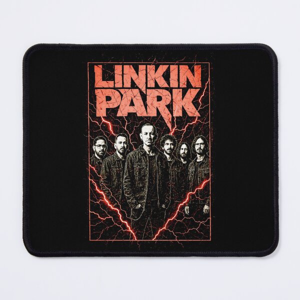 Item preview, Linkin Park Electric Red Poster Art designed and sold by interdesigner.
