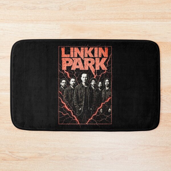 Item preview, Linkin Park Electric Red Poster Art designed and sold by interdesigner.