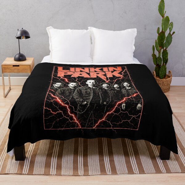 Item preview, Linkin Park Electric Red Poster Art designed and sold by interdesigner.