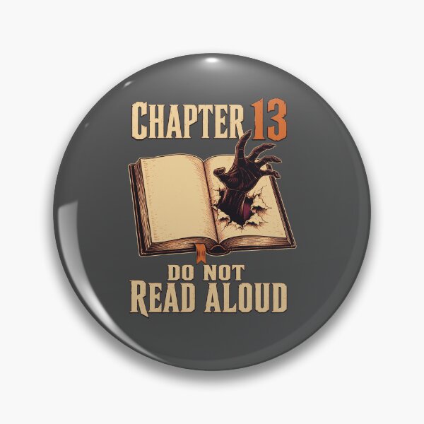 Item preview, Chapter 13 Haunted Book for Horror Readers designed and sold by POD DYNASTY | Original Print On Demand T-Shirt Graphics.