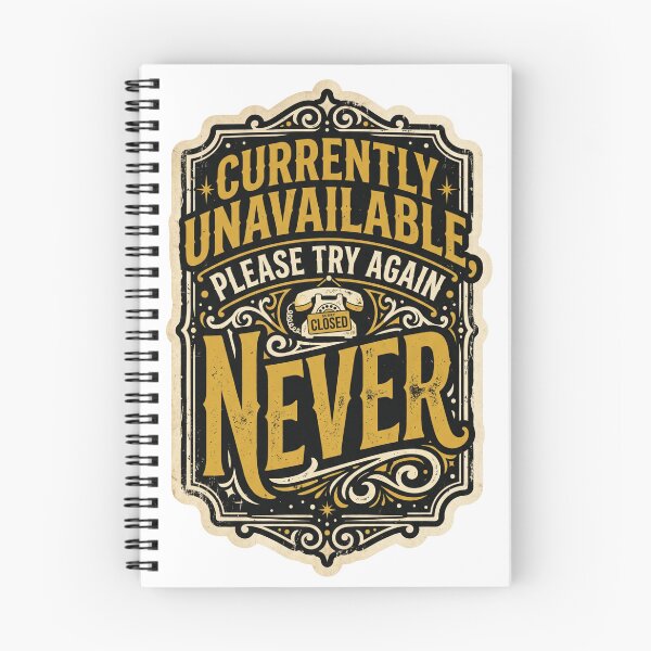 Item preview, Currently Unavailable Please Try Again Never Vintage Sign designed and sold by Art JSMY.