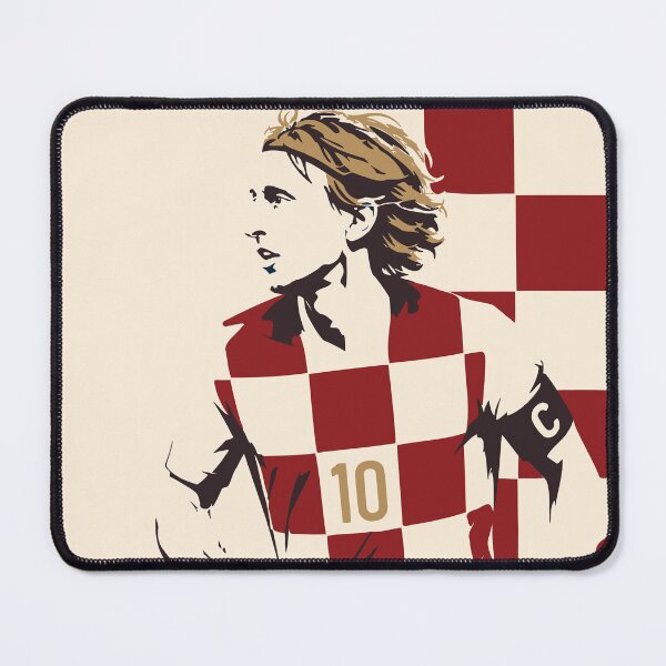 Item preview, Luka Modrić Croatia Football Legend Print designed and sold by Studio pod Burom.