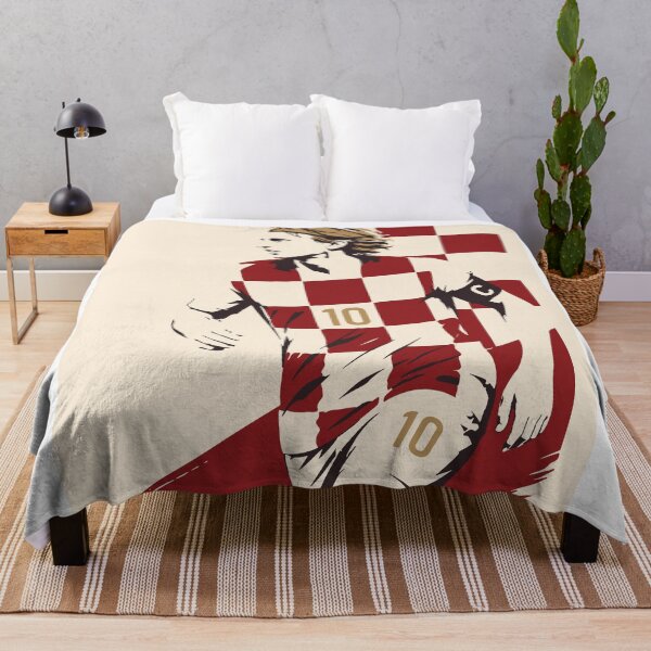 Item preview, Luka Modrić Croatia Football Legend Print designed and sold by Studio pod Burom.