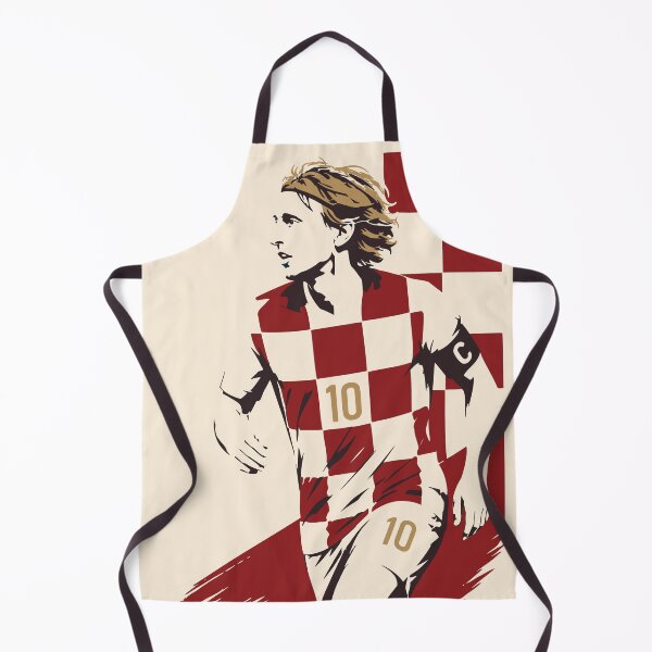 Item preview, Luka Modrić Croatia Football Legend Print designed and sold by Studio pod Burom.