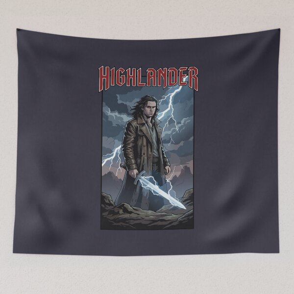 Item preview, Highlander (Comic book version) designed and sold by tigrootiger.
