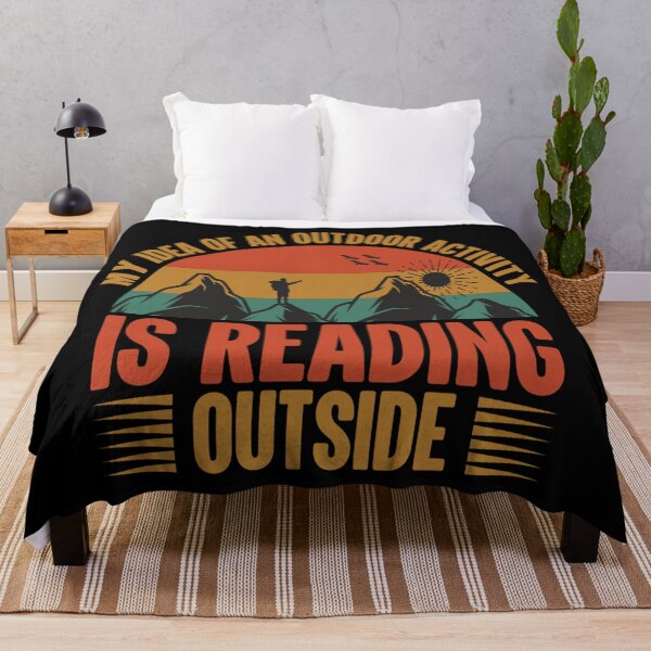 Item preview, My idea of an outdoor activity is reading outside" designed and sold by Johnnies.