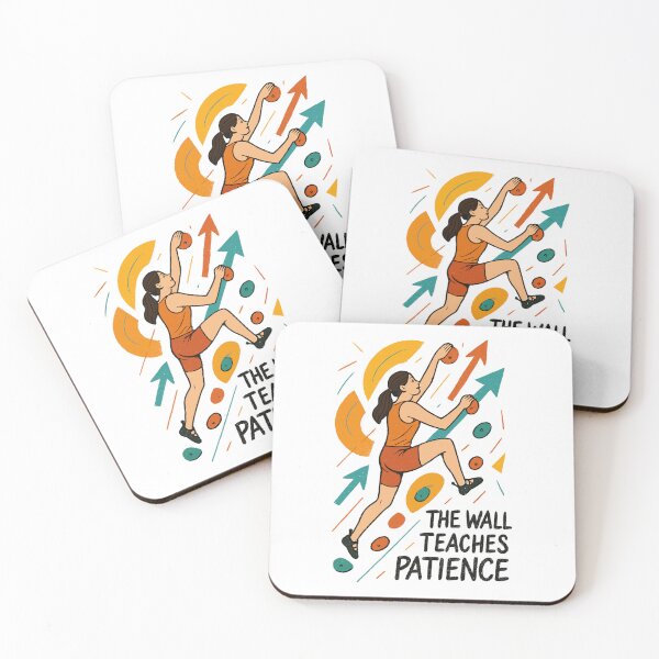 Item preview, Bouldering Women Motivation - Abstract Art designed and sold by Pineapple-Tree.