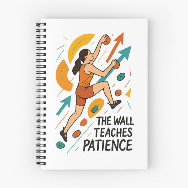 Item preview, Bouldering Women Motivation - Abstract Art designed and sold by Pineapple-Tree.