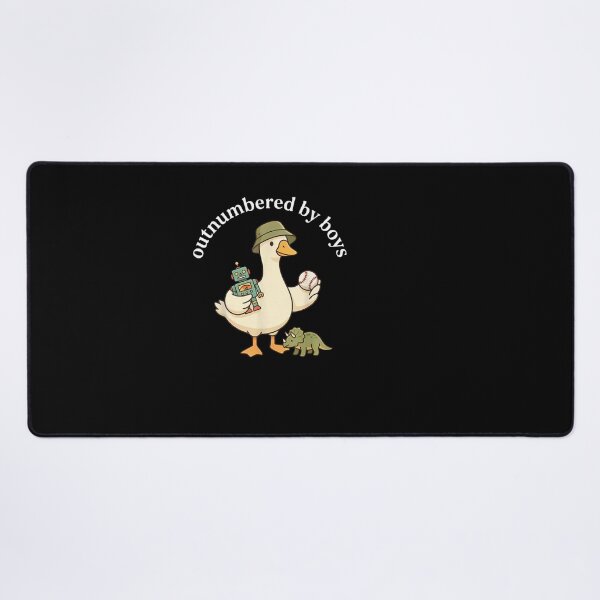 Item preview, Outnumbered By Boys Funny Mom Goose Family designed and sold by LASTIQUE-dd.