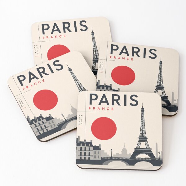 Item preview, Paris swiss style poster designed and sold by CMYKStudio.