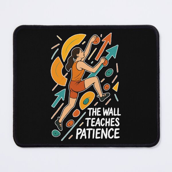 Item preview, Bouldering Women Motivation - Abstract Art designed and sold by Pineapple-Tree.