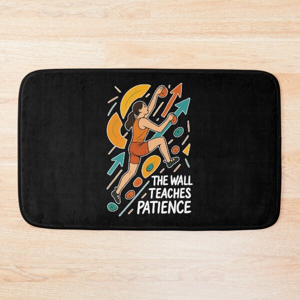 Item preview, Bouldering Women Motivation - Abstract Art designed and sold by Pineapple-Tree.