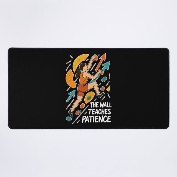 Item preview, Bouldering Women Motivation - Abstract Art designed and sold by Pineapple-Tree.