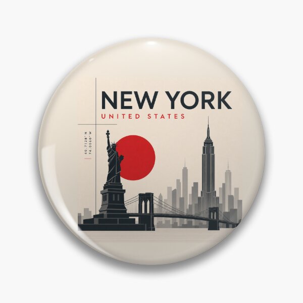 Item preview, New York swiss style poster designed and sold by CMYKStudio.