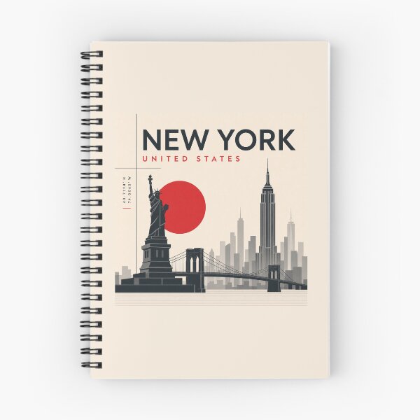 Item preview, New York swiss style poster designed and sold by CMYKStudio.