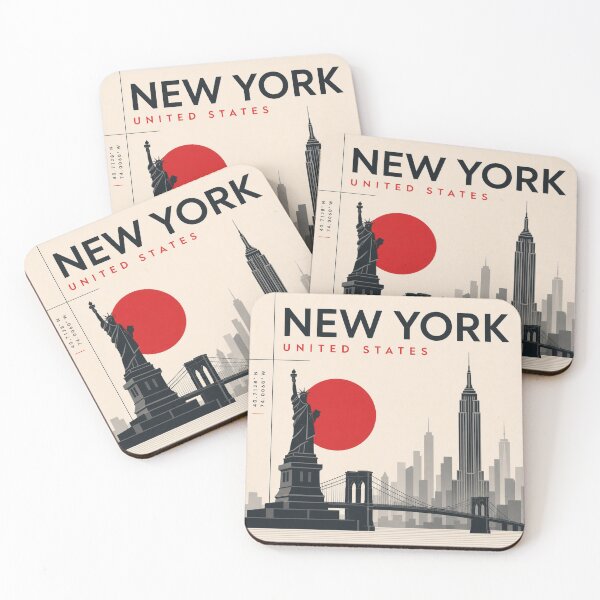 Item preview, New York swiss style poster designed and sold by CMYKStudio.
