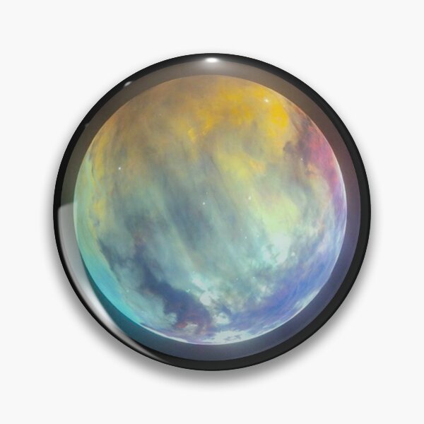 Item preview, abstract multicolor planet designed and sold by noob publishing.