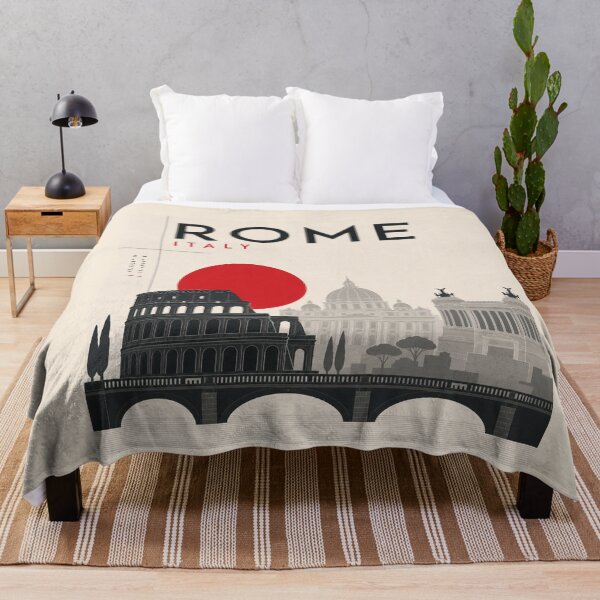 Item preview, Rome swiss style poster designed and sold by CMYKStudio.