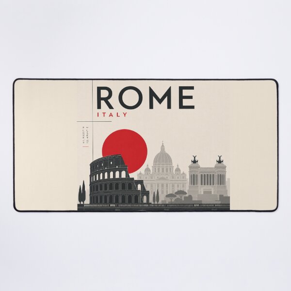 Item preview, Rome swiss style poster designed and sold by CMYKStudio.
