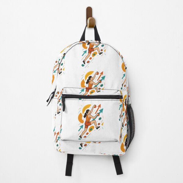 Item preview, Bouldering Women Motivation - Abstract Art designed and sold by Pineapple-Tree.