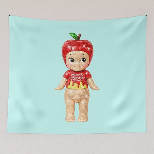 Item preview, Sonny Angel New York Apple Disco Figure designed and sold by Ellie Dyer.