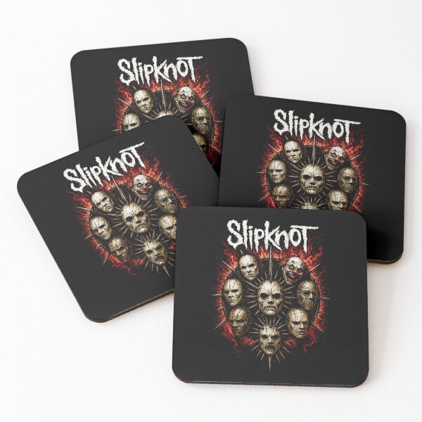 Item preview, Slipknot Spiked Nonagram Mask Art designed and sold by interdesigner.