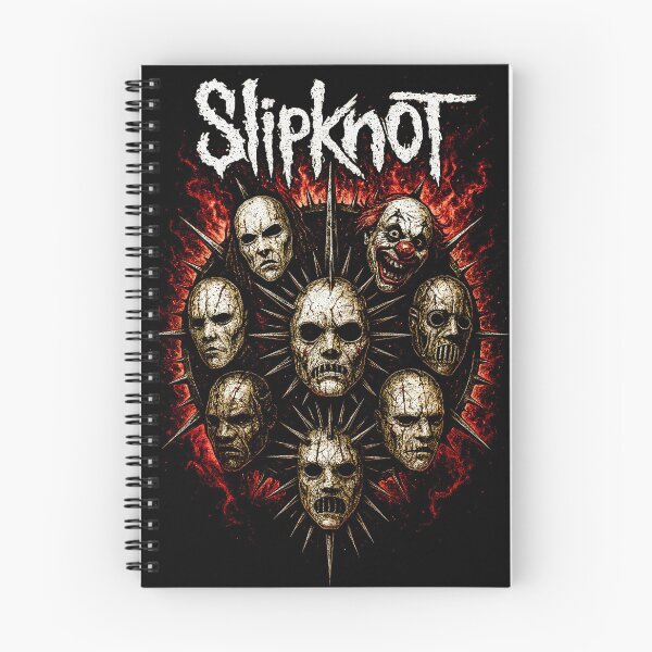 Item preview, Slipknot Spiked Nonagram Mask Art designed and sold by interdesigner.