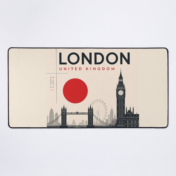 Item preview, London swiss style poster designed and sold by CMYKStudio.