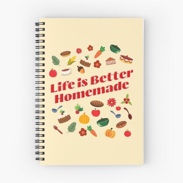 Item preview, Life Is Better Homemade Kitchen Baking Cooking Design designed and sold by Sachie's Studio.