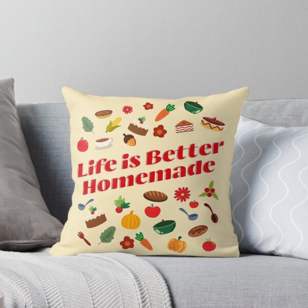 Item preview, Life Is Better Homemade Kitchen Baking Cooking Design designed and sold by Sachie's Studio.