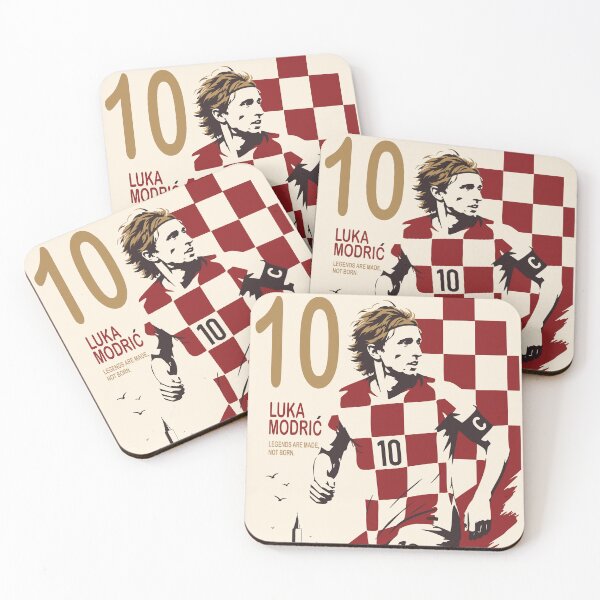 Item preview, Luka Modrić Croatia Football Legend Poster designed and sold by Studio pod Burom.