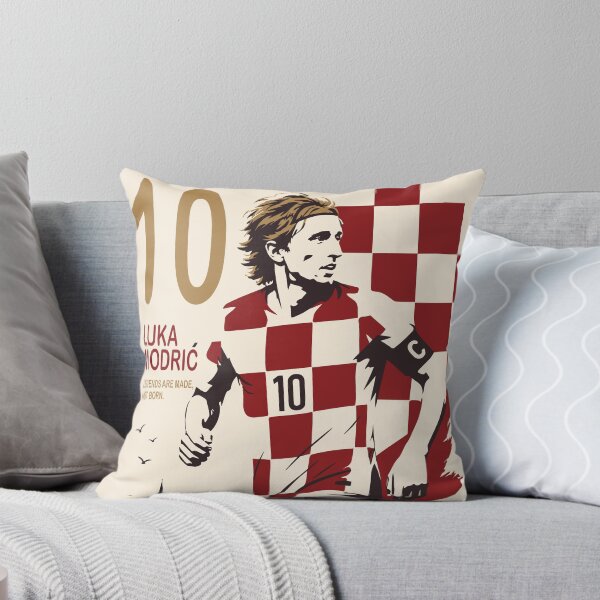 Item preview, Luka Modrić Croatia Football Legend Poster designed and sold by Studio pod Burom.