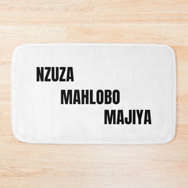 Item preview, Nzuza Majiya Mahlobo – Zulu Tytpography – clan names designed and sold by MathoDzns.